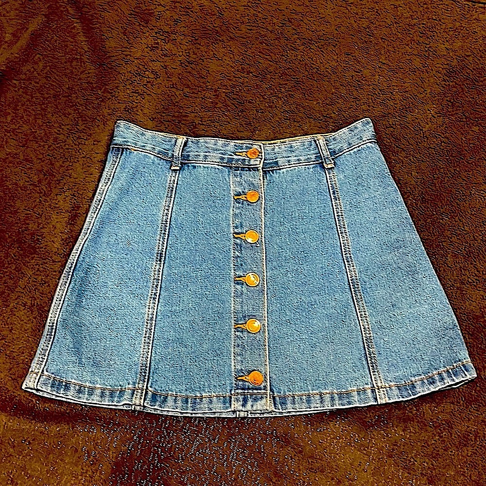 Forever21 Jean Mini Skirt